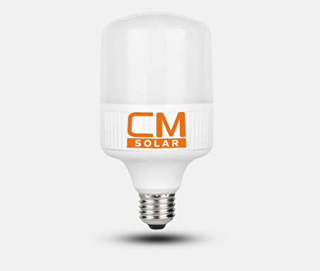 CMSOLAR 60 W Led Torch Ampul E27 Duy 6500K Beyaz Işık 5100 Lümen