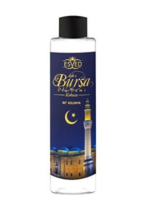 Esved Çiçeksi 80 Derece Cam Şişe 400 ml Kolonya