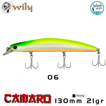Wily Camaro 130F 13cm 21gr No:06 Maket Balık