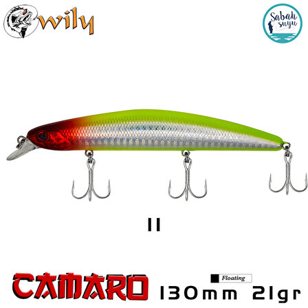 Wily Camaro 130F 13cm 21gr No:11 Maket Balık
