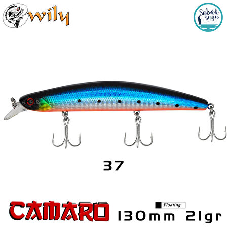Wily Camaro 130F 13cm 21gr No:37 Maket Balık