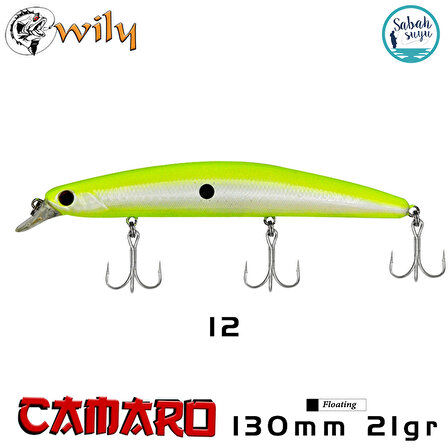 Wily Camaro 130F 13cm 21gr No:12 Maket Balık