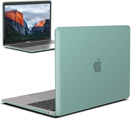 Codegen Apple 13" Macbook Pro 2020 (M1) A2338 Su Yeşili Kılıf Koruyucu Kapak CMPTM-133GR