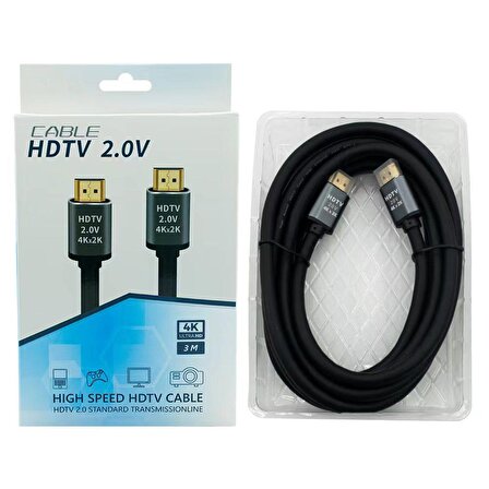 CODEGEN (CPS4K15) 1,5MT 4K 60HZ HDMI 2.0 - ETHERNET 18 GBPS METAL BAŞLIK HDMI KABLO
