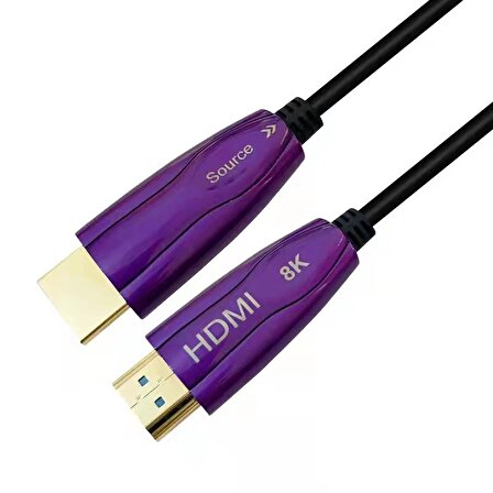 CODEGEN (CPS8K100) 10MT 8K 60HZ HDMI 2.1 - ETHERNET 48 GBPS METAL BAŞLIK AKTİF FİBER OPTIC HDMI KABLO