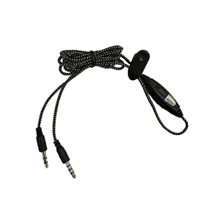 Codegen-Muffy Mikrofonlu 3,5mm Aux Stereo Kablo 1,5Mt