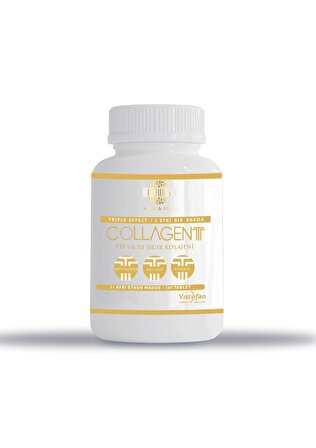 Collagent Üçlü Etki (Kolajen - Antioksidan - Multivitamin) Selenyum Resveratrol 360 Tablet