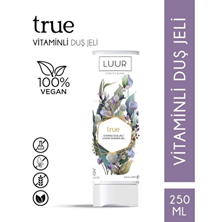 True Vitaminli Duş Jeli 250 ML