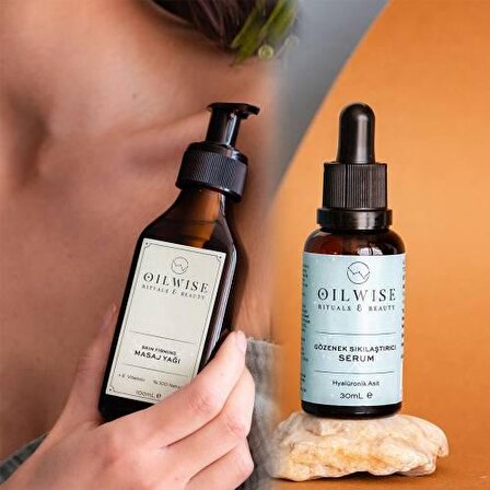 Oilwise Skin Firming Selülit Karşıtı Masaj Yağı & Gözenek Sıkılaştırıcı Serum