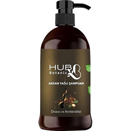 Hubb Botanic Argan Yağlı Tuzsuz Şampuan 700 ml