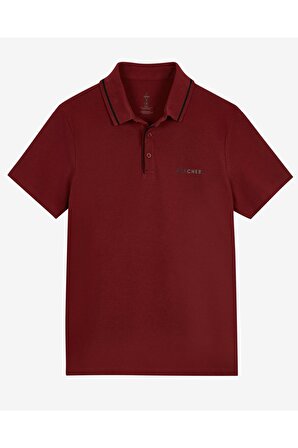 Skechers S212224-810 Polo M Short Sleeve Polo Erkek T-Shirt