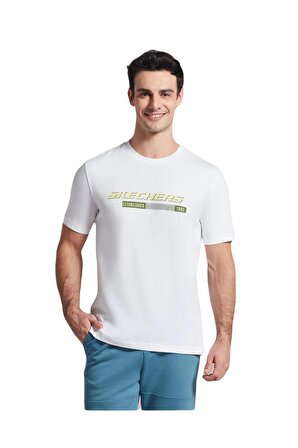 Skechers S222247-100 M Big Logo Erkek T-Shirt