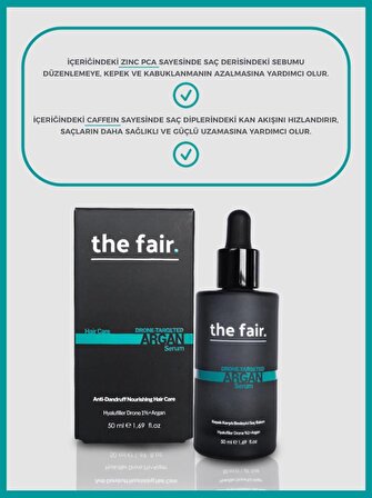 the fair. Kepek Karşıtı Dökülme Önleyici Vegan Saç Bakım Seti 100 ML 