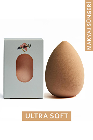 Ultra Soft Makyaj Süngeri Bej 3'lü Set