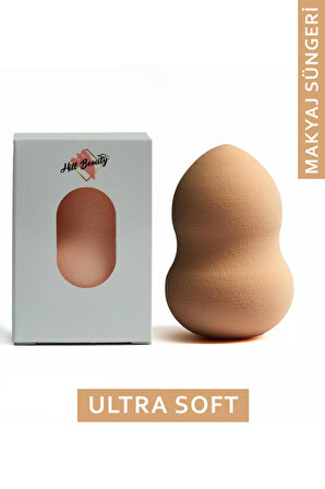 Ultra Soft Makyaj Süngeri Bej 3'lü Set
