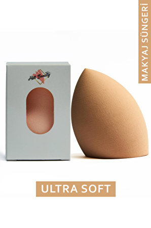 Ultra Soft Makyaj Süngeri Bej 3'lü Set