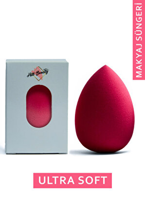 Ultra Soft Makyaj Süngeri Fuşya 3'lü Set