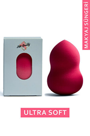 Ultra Soft Makyaj Süngeri Fuşya 3'lü Set