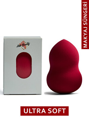 Ultra Soft Makyaj Süngeri Kırmızı