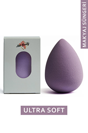 Ultra Soft Makyaj Süngeri Lila 3'lü Set