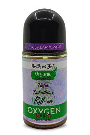 Oxygen Kids Nefes ve Solunum Rahatlatıcı Doğal Yağ Roll-on 50ml (Çocuklar için)