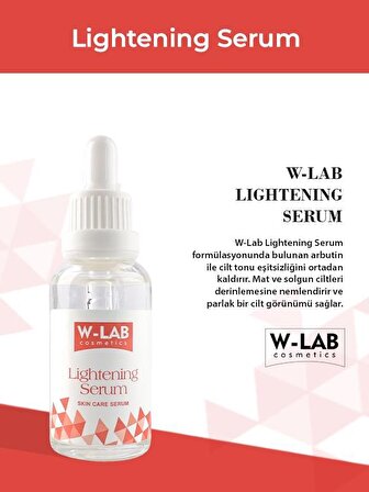 W-Lab Kozmetik Lightening Serum 30 ML