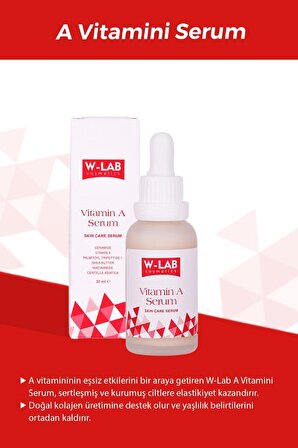 W-Lab Kozmetik Vitamin A Serum 30 ML