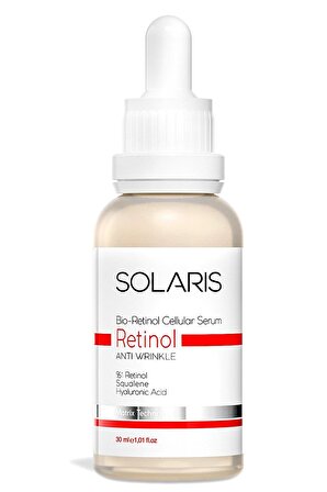 Solaris Leke Karşıtı C Vitamin Cilt Bakım Serumu 30ml + Yaşlanma Karşıtı Kolajen Cilt Bakım Serumu 30ml