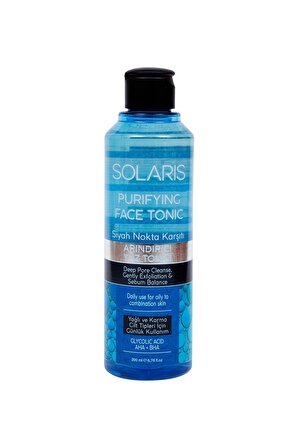 Solaris Yüz Temizleme Toniği Arındırıcı 200 ml