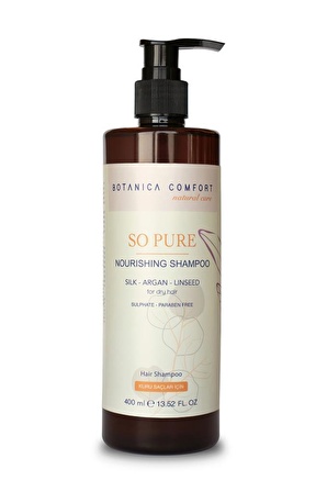 Botanica Comfort So Pure Kuru Saçlar İçin Besleyici Argan Yağlı Şampuan 400 ml