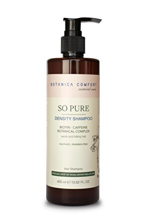 Botanica Comfort So Pure Zayıf Saçlar İçin Güçlendirici Kafeinli Şampuan 400 ml