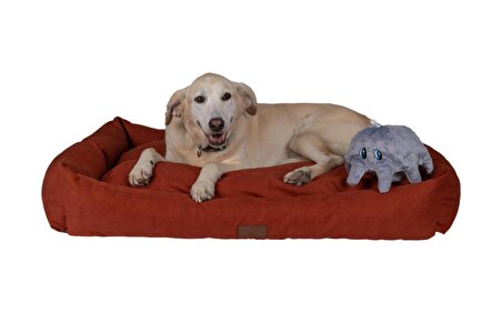 Peggy Luna Kedi ve Köpek Yatağı Medium Turuncu 65x45x20 Cm