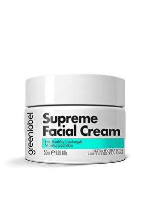 GREENLABEL Supreme Facial Cream 50 ml. ( Nemlendirici Yüz Kremi )