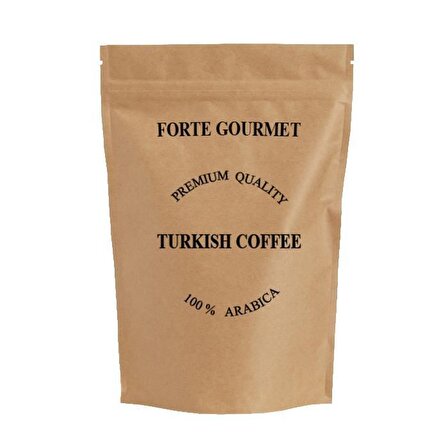 Forte Gourmet Sade Orta Kavrulmuş Öğütülmüş Türk Kahvesi 250 gr 