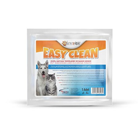 HYPAW Clean Wipes Kedi ve Köpekler için Temizleme ve Bakım Kesesi 23x15cm