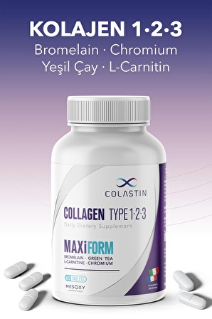 Colastin Kolajen 1-2-3 MaxiForm 60 Tablet