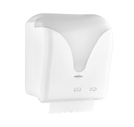 Rulopak Elite Autocut Kağıt Havlu Dispenser 21 Cm Beyaz