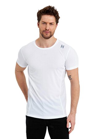 Erkek Spor Reflektör Baskılı Polyester Tişört