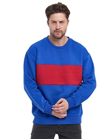 Erkek 3 İplik Oversize Sweatshirt