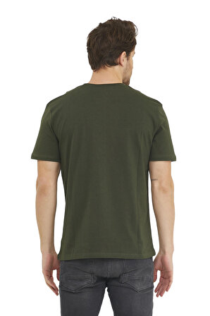 Erkek Basic Baskısız Logolu Kısa Kol Tişört