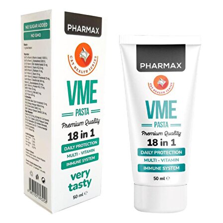 Pharmax Yavru-Yetişkin Vitamin Destekleyici Multi Vitamin Macun 100 gr