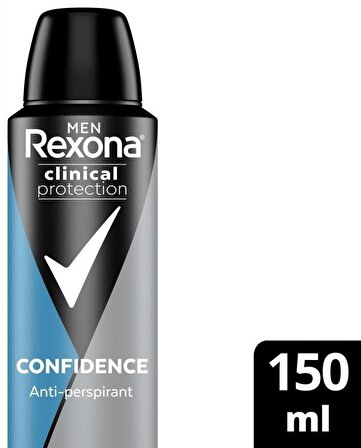 Rexona Clinical Protection Antiperspirant Ter Önleyici Erkek Sprey Deodorant 150 ml