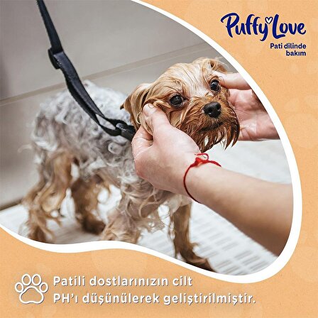 Puffy Love Uzun Tüylü Köpek Şampuanı 370ml