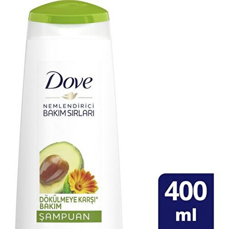 Dove Dökülen Saçlar İçin Dökülme Karşıtı Avokado ve Kalendula Özlü Şampuan 400 ml