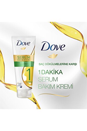 Dove 1 Minute Dökülme Karşıtı Tüm Saç Tipleri İçin Bakım Yapan Saç Kremi 170 ml