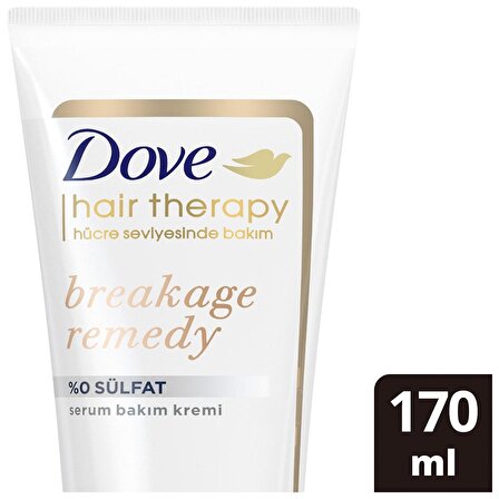 Dove Hair Therapy Serum Saç Bakım Kremi Breakage Remedy %0 Sülfat 170 ml