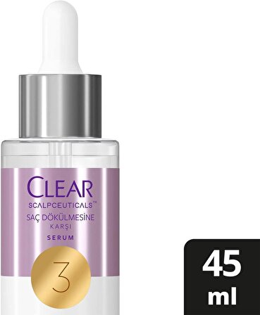Clear Scalpceuticals Saç Dökülmesine Karşı Serum 45 ml