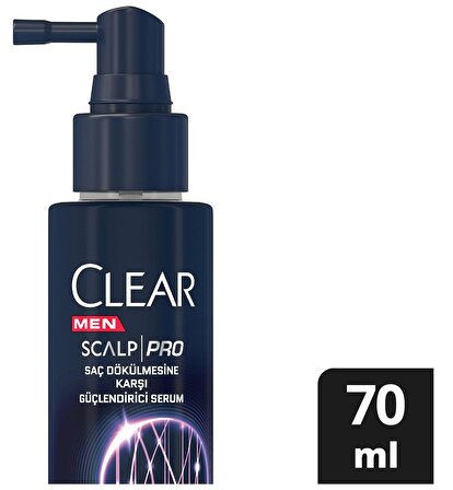 Clear Men Scalp Pro Saç Dökülmesine Karşı Güçlendirici Serum 70 ml