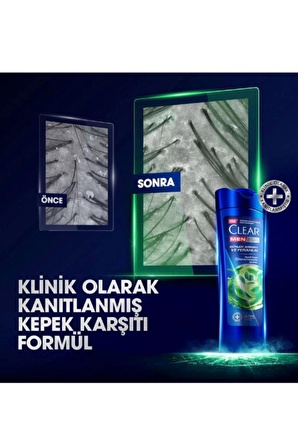 Clear Men Günlük Arınma ve Ferahlık Şampuan 350 ml