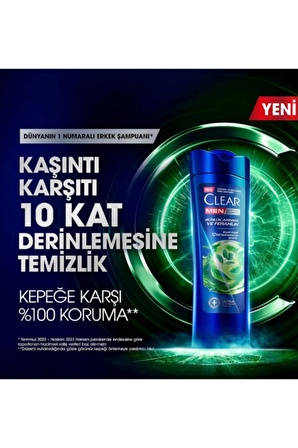 Clear Men Günlük Arınma ve Ferahlık Şampuan 350 ml